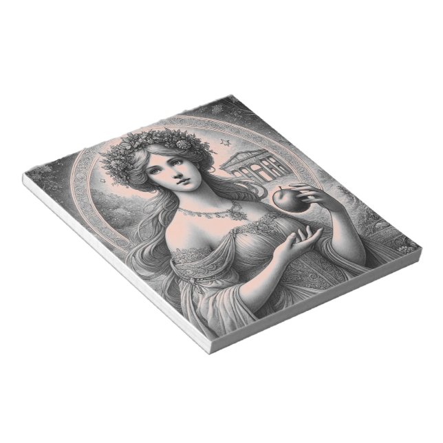 Schneewittchen Europa – Snowhite Europe Notizblock (angewinkelt)