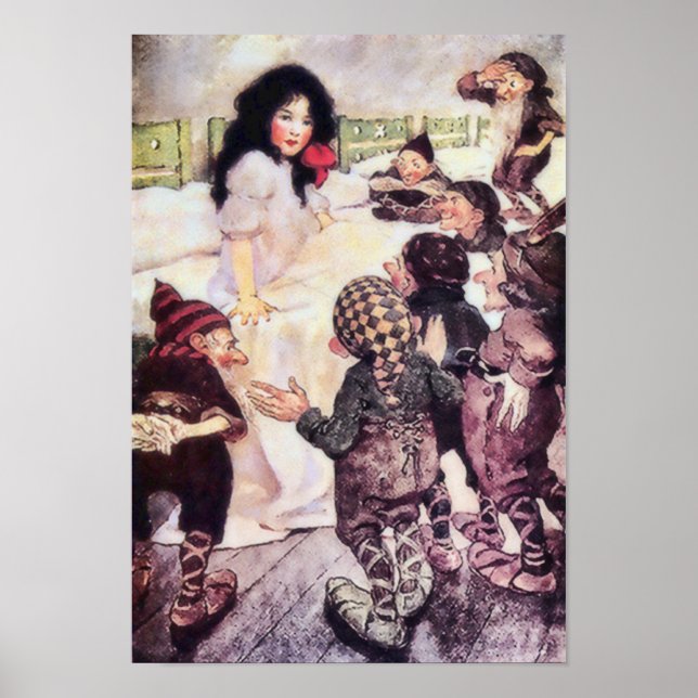 Schneewittchen und das Sieben Zwerge Poster (Vorne)