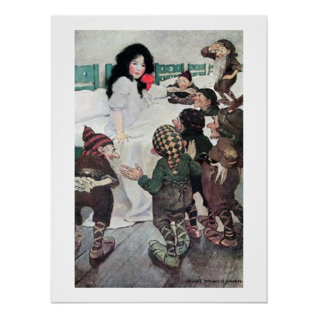 Schneewittchen und die sieben Zwerge Poster (Vorderseite)