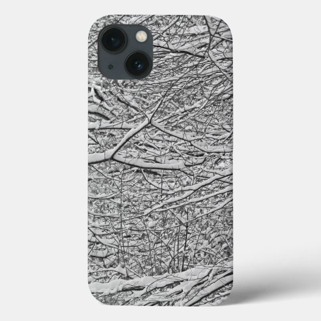 Schneezweige Case-Mate iPhone Hülle (Rückseite)