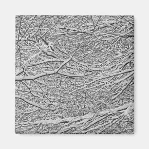 Schneezweige Magnet