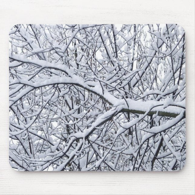 Schneezweige Mousepad (Vorne)