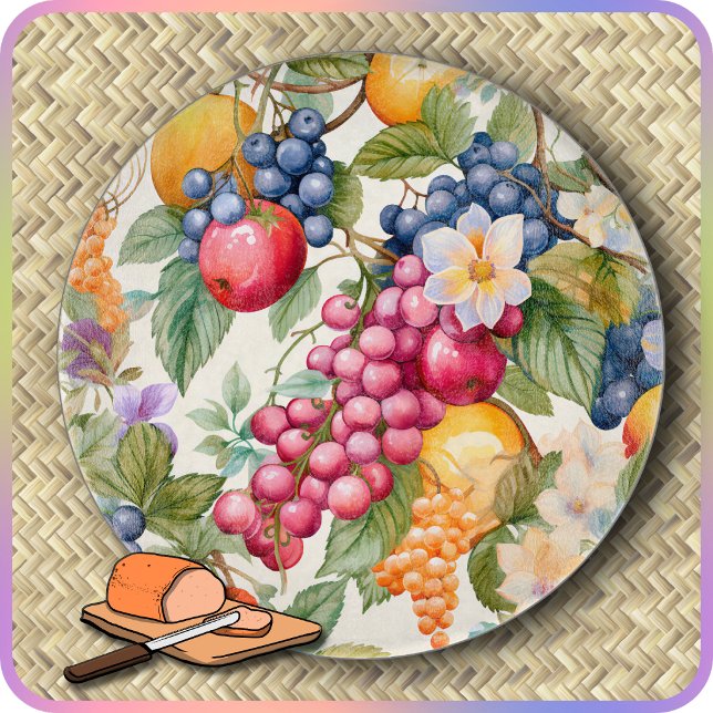 SCHNEIDBRETT - Mit farbenfrohem Obst bedeckt - Run Schneidebrett (Von Creator hochgeladen)