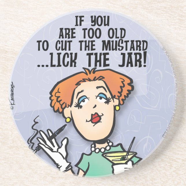 Schneide den Senf Untersetzer (Vorne)