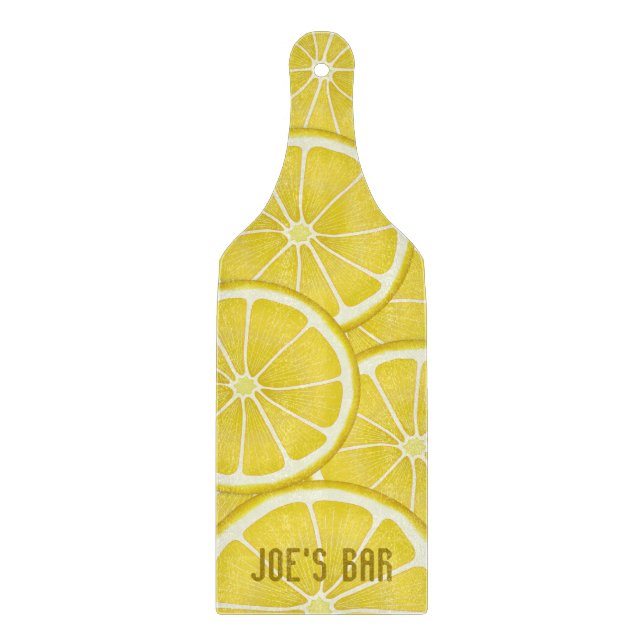 Schneidebrett aus Lemon (Vorderseite)