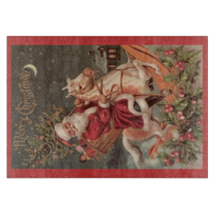 Schneidebrett der frohen Weihnachten