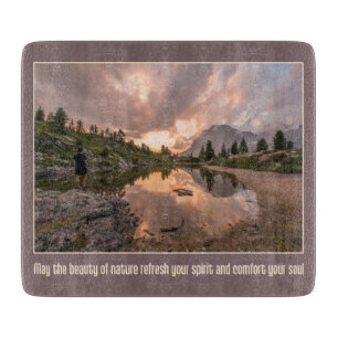 Schneidebrett für Bergteiche