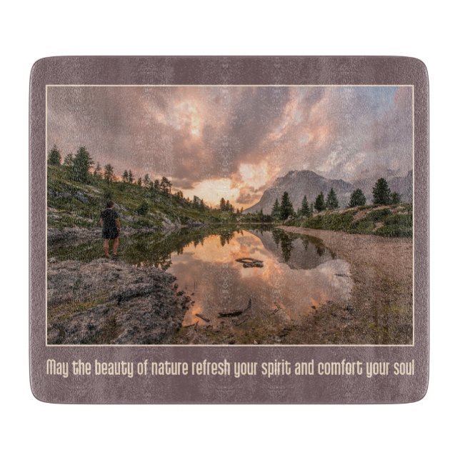 Schneidebrett für Bergteiche (Vorderseite)