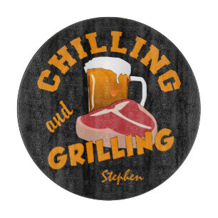 Schneidebrett für Chilling und Grillen von individ