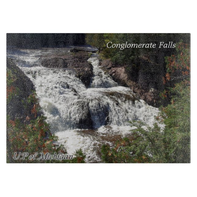 Schneidebrett für konglomerate Wasserfälle (Vorderseite)