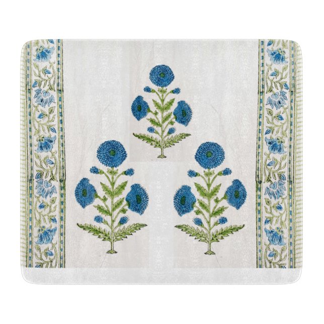 SchneidebrettDruck-Blume Schneidebrett (Vorderseite)