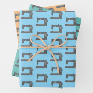Schneidemaschine Elegant Orange Blue Green Geschenkpapier Set