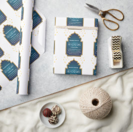Schneiden Eid Mubara Geschenkpapier