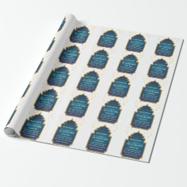 Schneiden Eid Mubara Geschenkpapier
