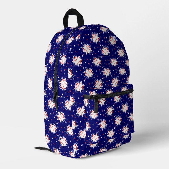 Schneiden & Nähen Bedruckter Rucksack (Rückseitige Ecke links)