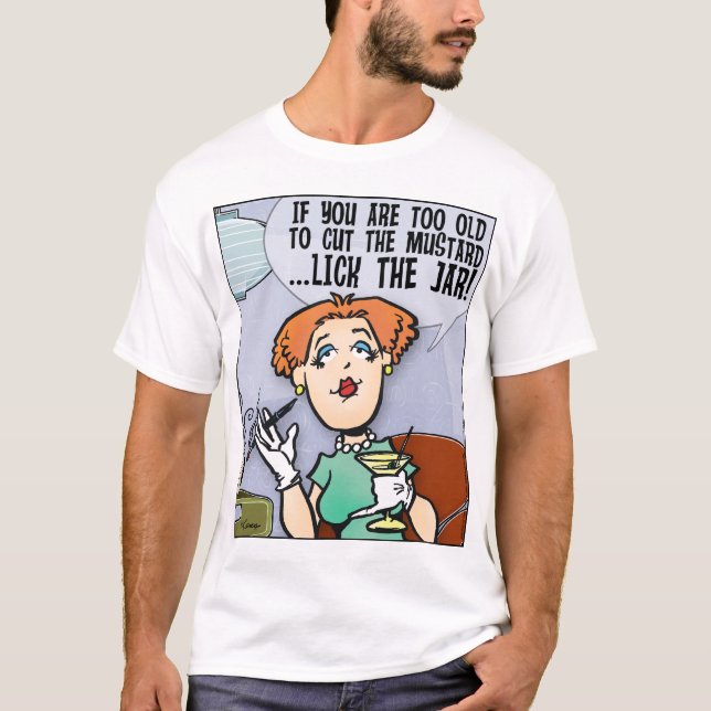 Schneiden Sie den Senf T-Shirt (Vorderseite)