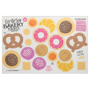 Schneiden Sie u. nähen Sie Bäckerei-Gewebe - Spaß Stoff