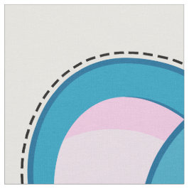 Schneiden Sie und nähen Sie: Blauer Elefant Stoff