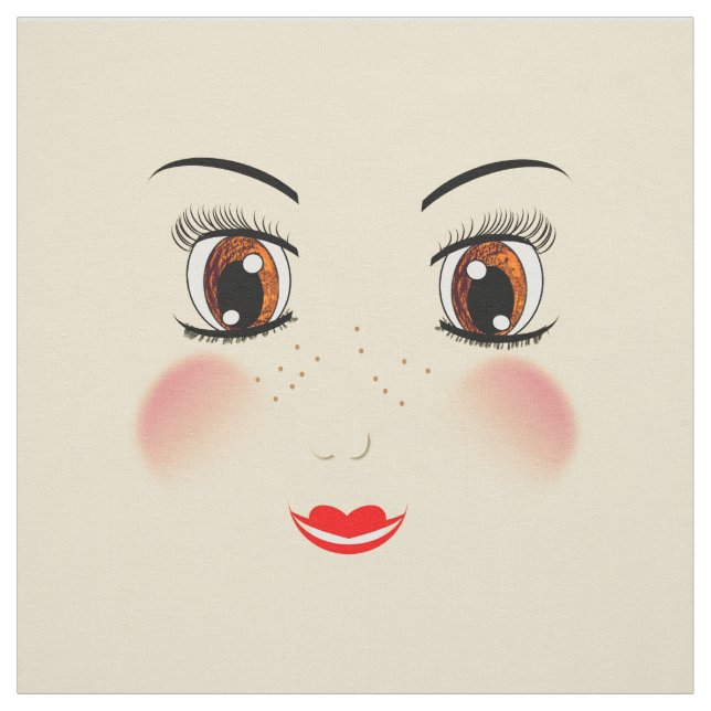 Schneiden und nähen Niedliche große Mit Augen Rag  Stoff (Muster)