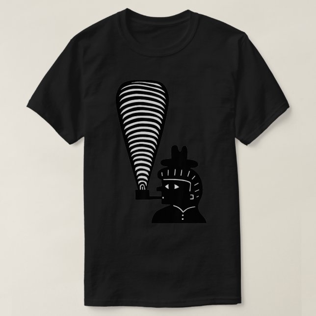 Schneiden von Rauchtpapier durch Jad Fair T-Shirt (Design vorne)