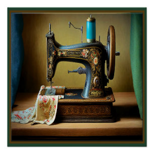 Schneider, Seamstress Poster passt zur Visitenkart