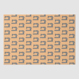 Schneidermaschine Elegantes Muster Grau Peach Seidenpapier