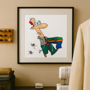 Schneiderplakat Poster