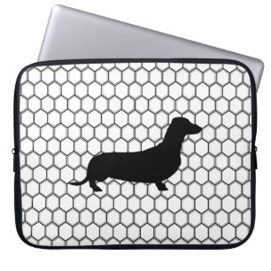 Schneidige Dackel Laptopschutzhülle