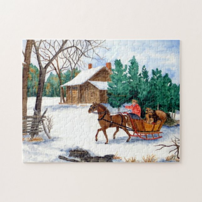 Schneidiges Bruder-Puzzlespiel Puzzle (Horizontal)