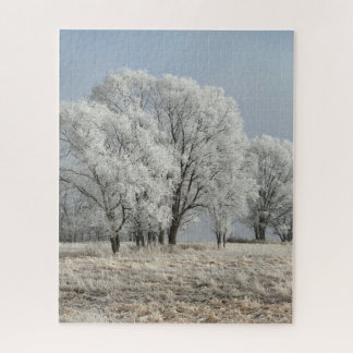 Schneiger Iowa Morgen Puzzle