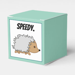 Schnell den Igel, Funny Fast Animal Cartoon Geschenkschachtel