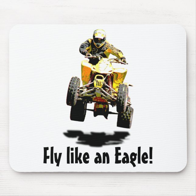 Schnell fliegen mousepad (Vorne)