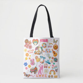 Schnell Inspiriert Groovy Tote Bag