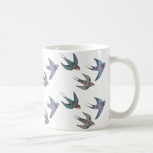 Schnell Swooping Schwalben-Tasse Tasse