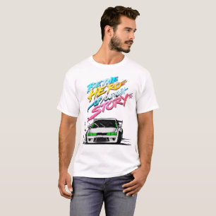 Schnell-T-Shirts Rennwagen Geburtstagsrennen T-Shirt