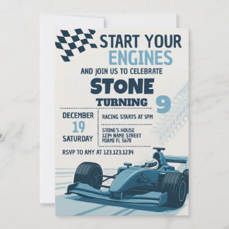 Schnell und schnell bearbeitbare Party-Karte Einladung