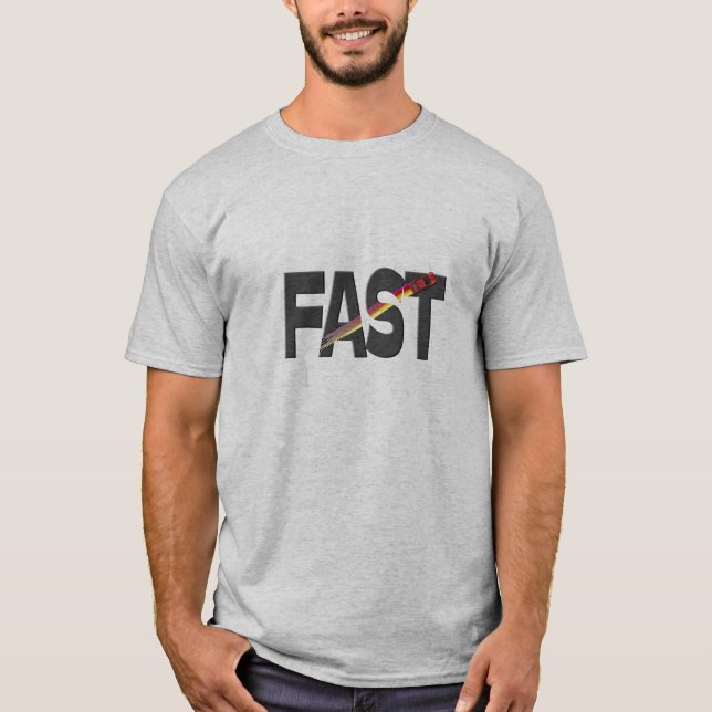 Schnell und wütend T-Shirt (Vorderseite)