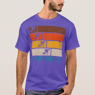 Schnelldreher Verlassen Sprint-Entflechtungsläufer T-Shirt