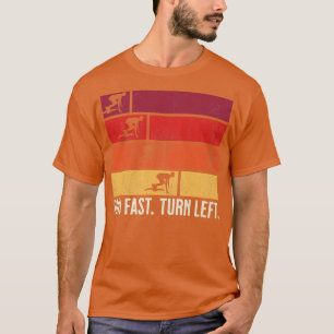 Schnelldreher Verlassen Sprint-Entflechtungsläufer T-Shirt
