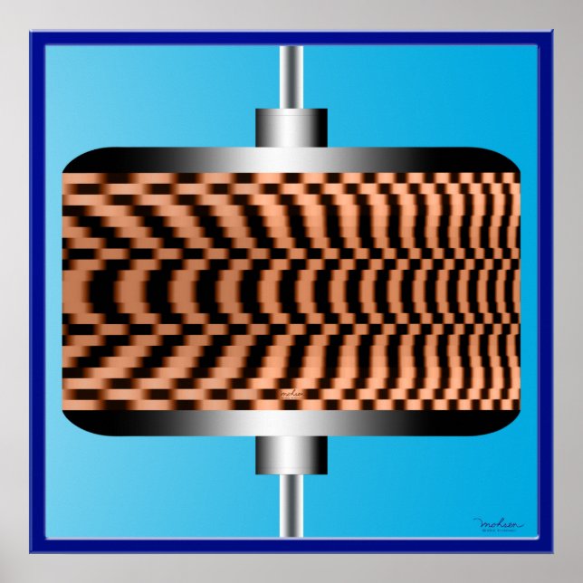 Schnelldrehscheibe Poster (Vorne)