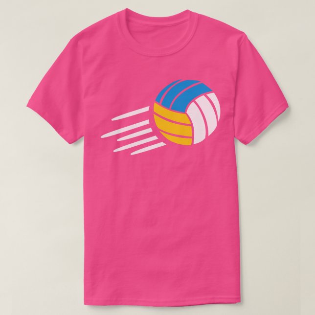 Schnelle Beachvolleyball T-Shirt (Design vorne)