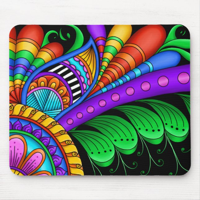 Schnelle Bewegung Mousepad (Vorne)