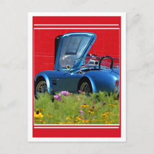 Schnelle Blume Postkarte