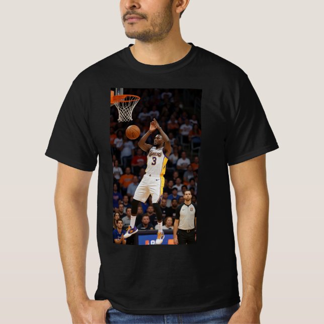 Schnelle Break Hoops: Athletisches Basketball-Shir T-Shirt (Vorderseite)