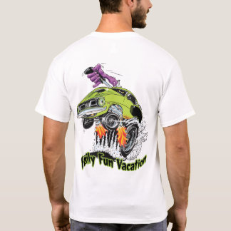 Schnelle Durchfahrt-Ausflug-Familien-Spaß-Ferien T-Shirt