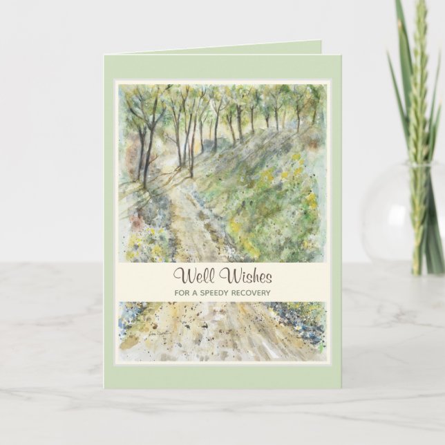 Schnelle Erholung Karte (Vorderseite)