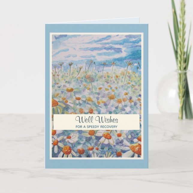 Schnelle Erholung Karte (Vorderseite)