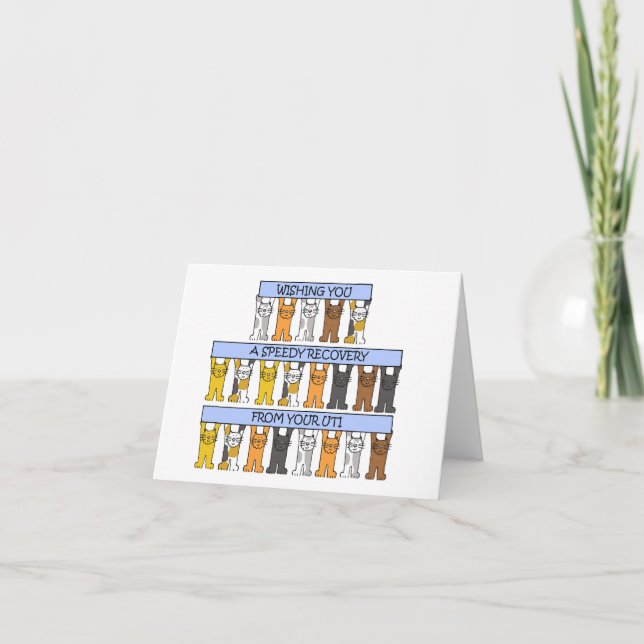 Schnelle Erholung von UTI Karte (Vorderseite)