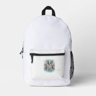 Schnelle Freunde Katzen Rucksack Spaß  Stylischer 