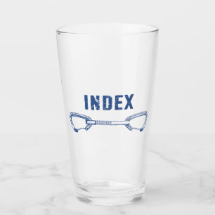 Schnelle Indexkletterung Glas